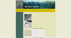 Desktop Screenshot of nzdeercullers.org.nz